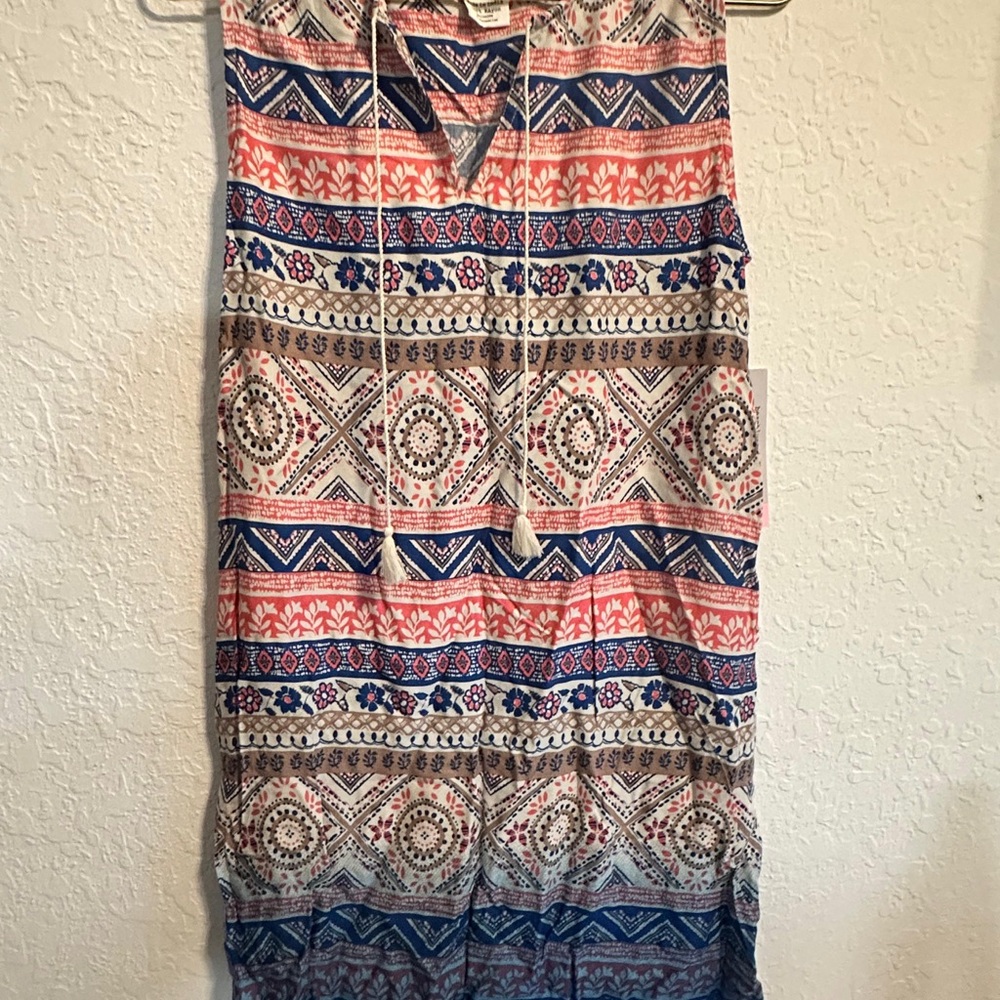 Multicolor Boho Top